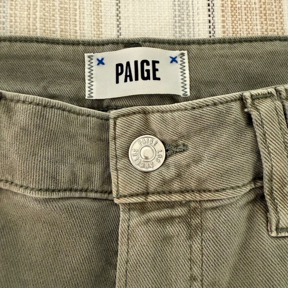 PAIGE Anessa Carpenter Jeans in Vintage Sweet Succulent - Picture 12 of 16